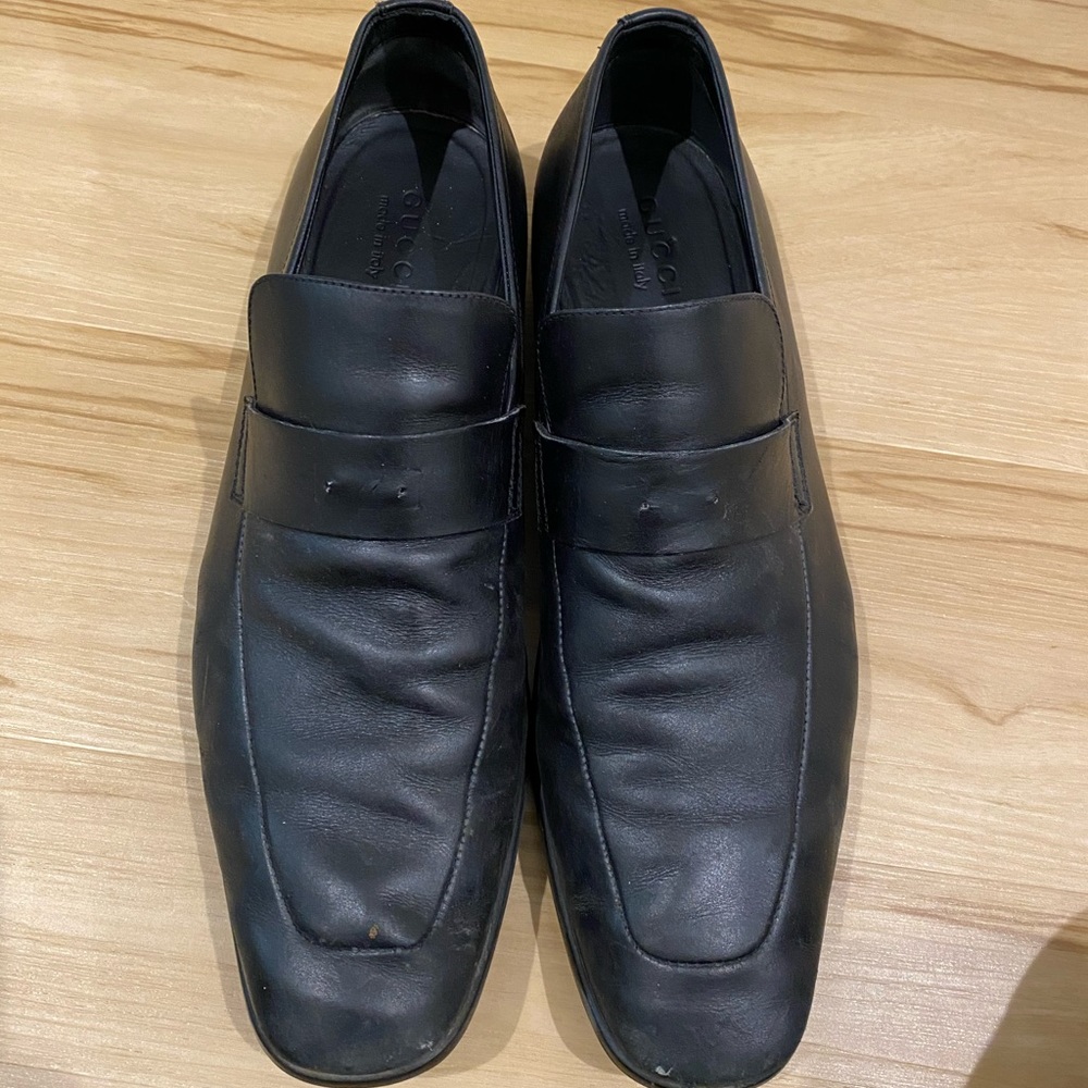 Black Gucci Loafers